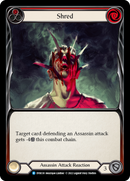 Shred (Red) [DYN130] (Dynasty)  Rainbow Foil - Waypoint Games CA