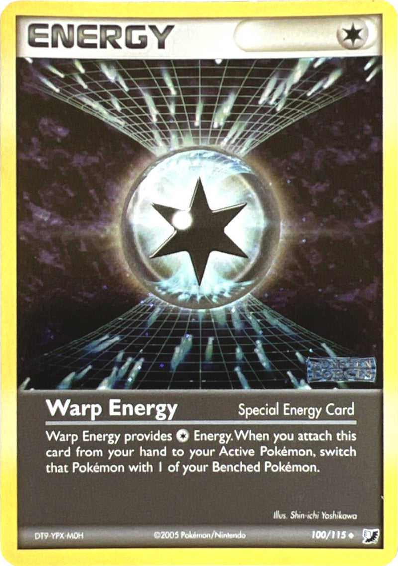 Warp Energy (100/115) (Stamped) [EX: Unseen Forces] - Waypoint Games CA