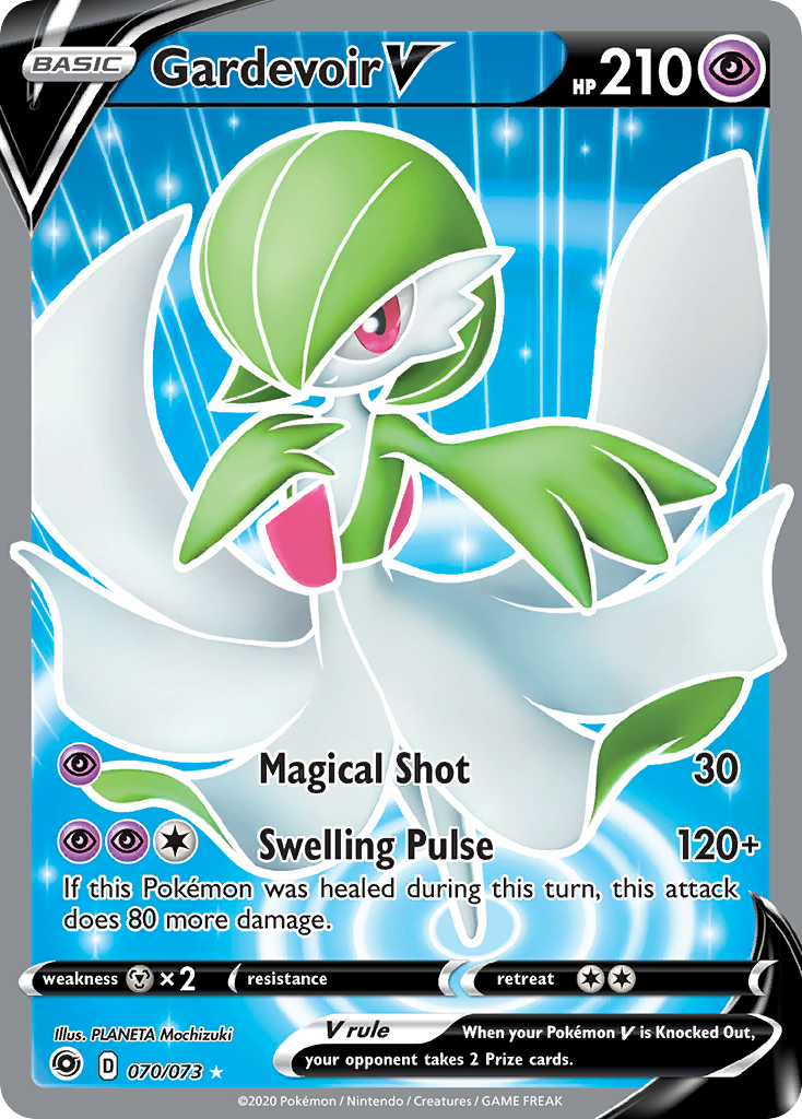 Gardevoir V (070/073) [Sword & Shield: Champion's Path] - Waypoint Games CA