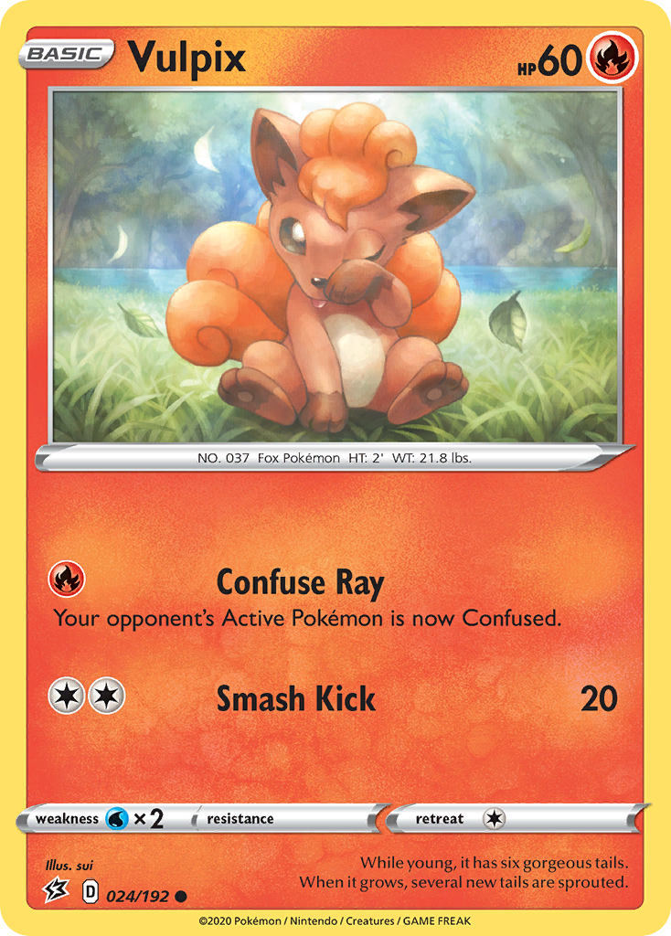 Vulpix (024/192) [Sword & Shield: Rebel Clash] - Waypoint Games CA