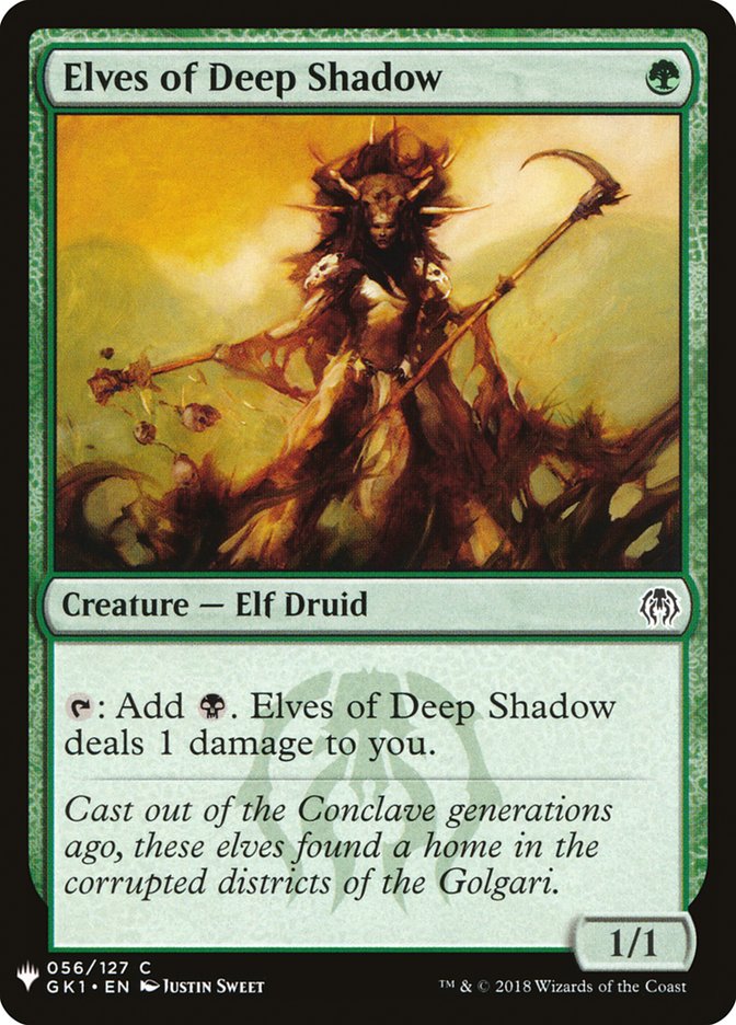 Elves of Deep Shadow [Mystery Booster] - Waypoint Games CA