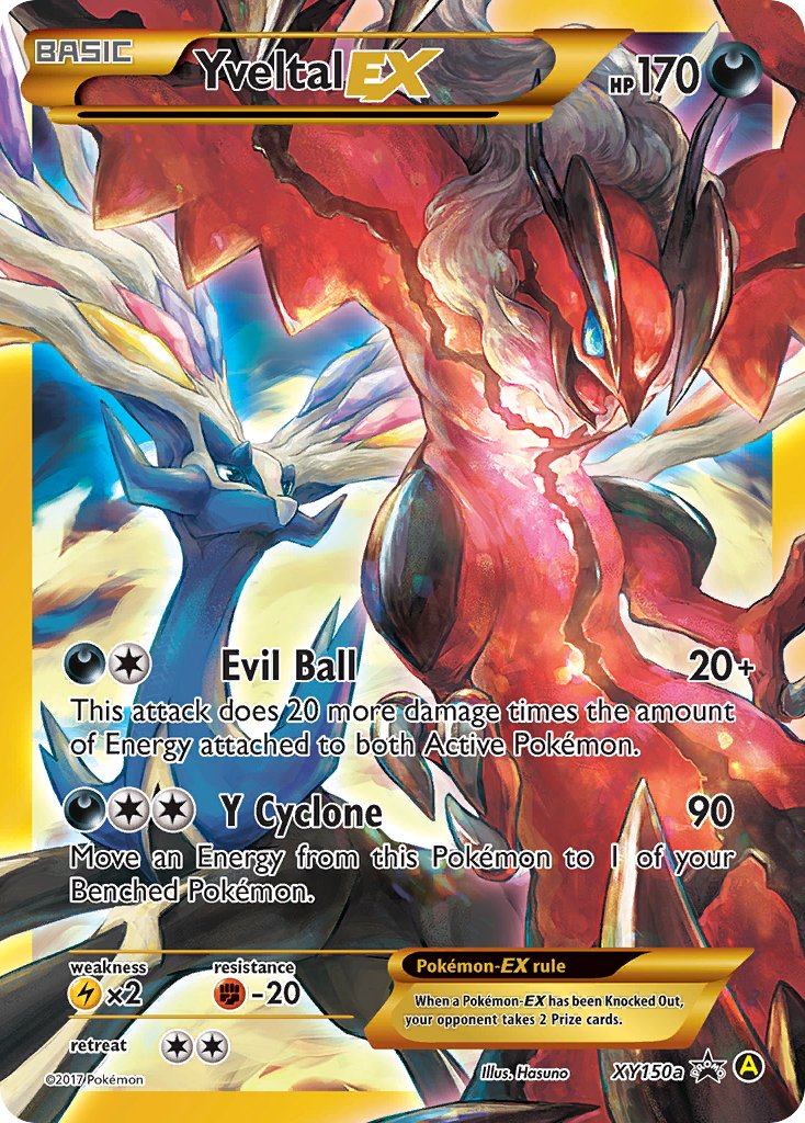 Yveltal EX (XY150a) [Alternate Art Promos] - Waypoint Games CA