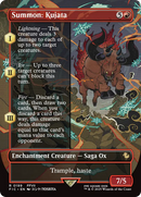 Summon: Kujata (Borderless) [FINAL FANTASY Commander]