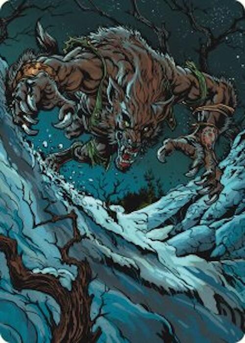 Ravager of the Fells Art Card [Innistrad Remastered Art Series] - Waypoint Games CA