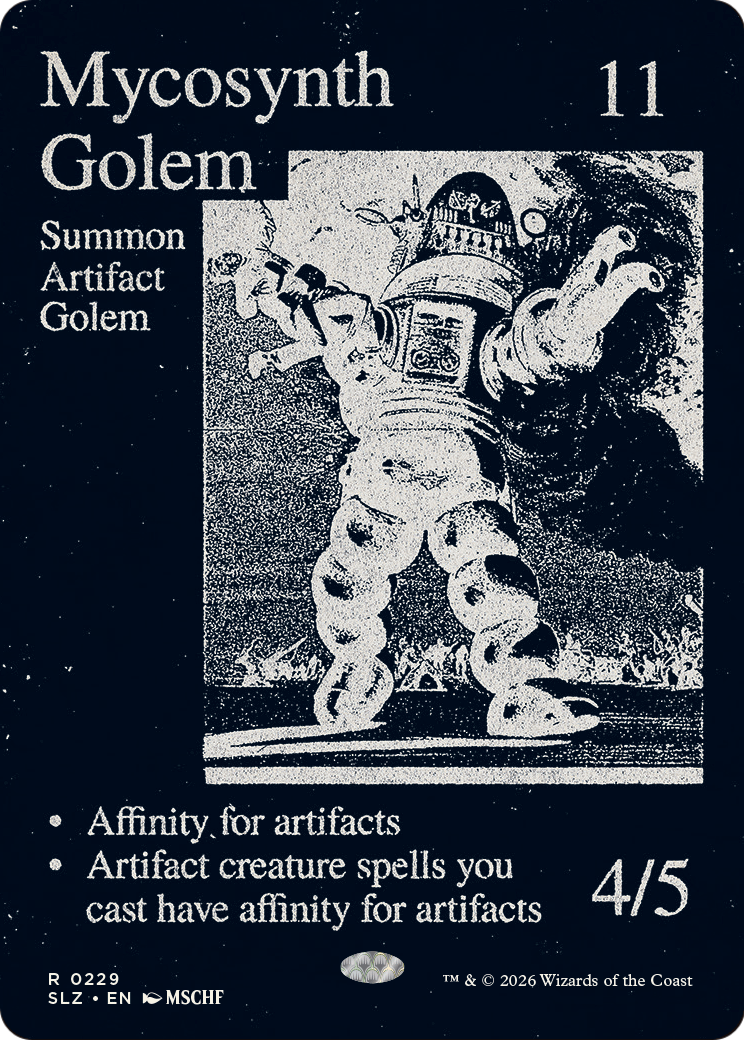 Mycosynth Golem (0229) [Secret Lair x MSCHF: The Zeta Set]