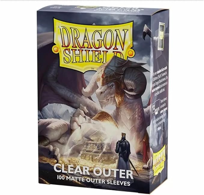 Dragon Shield Matte Clear Outer Sleeves 100ct