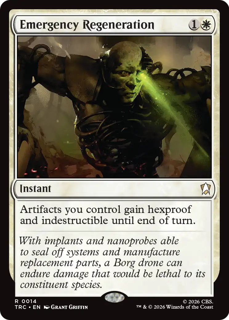 Emergency Regeneration (Surge Foil) [Star Trek Commander]
