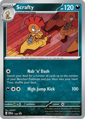 Scrafty (188) [Scarlet & Violet: Black Star Promos] - Waypoint Games CA