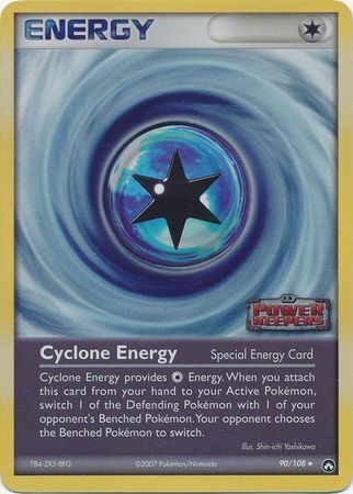 Cyclone Energy (90/108) (Stamped) [EX: Power Keepers] - Waypoint Games CA