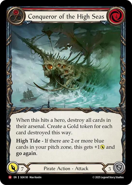 Conqueror of the High Seas (Regular) [SEA130] (High Seas) - Waypoint Games CA