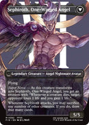 Sephiroth, Fabled SOLDIER // Sephiroth, One-Winged Angel (Borderless) (0382) [FINAL FANTASY]