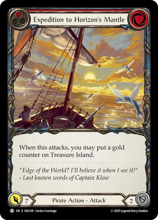 Expedition to Horizon's Mantle [SEA158] (High Seas)  Rainbow Foil - Waypoint Games CA