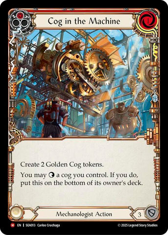 Cog in the Machine [SEA013] (High Seas)  Rainbow Foil - Waypoint Games CA