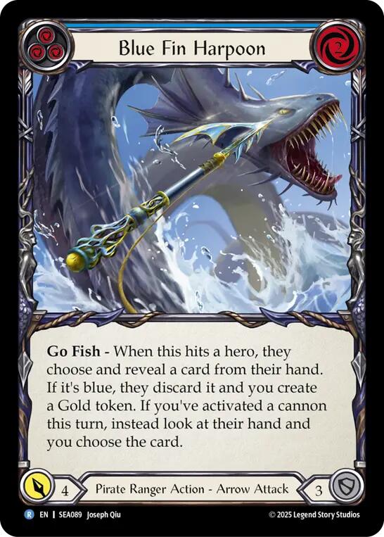 Blue Fin Harpoon [SEA089] (High Seas) - Waypoint Games CA