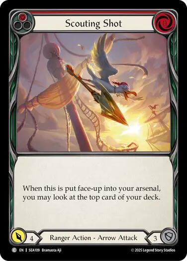 Scouting Shot [SEA109] (High Seas)  Rainbow Foil - Waypoint Games CA