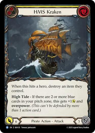 HMS Kraken [SEA135] (High Seas) - Waypoint Games CA