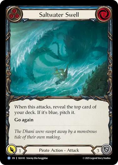 Saltwater Swell (Blue) [SEA143] (High Seas) - Waypoint Games CA