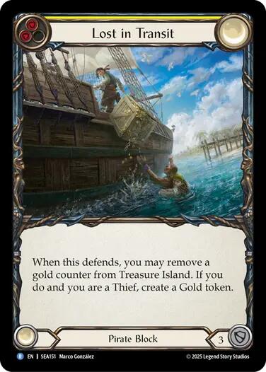 Lost in Transit [SEA151] (High Seas)  Rainbow Foil - Waypoint Games CA