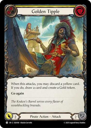 Golden Tipple (Yellow) [SEA160] (High Seas) - Waypoint Games CA
