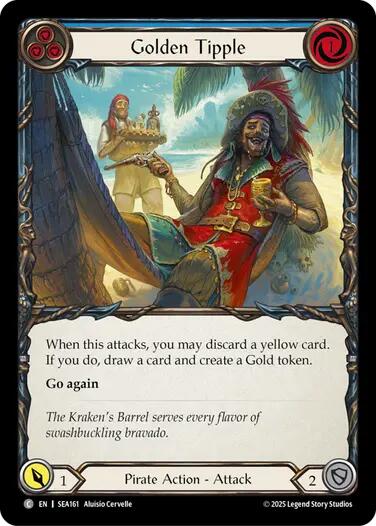Golden Tipple (Blue) [SEA161] (High Seas) - Waypoint Games CA