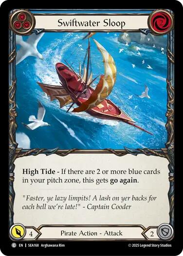 Swiftwater Sloop (Blue) [SEA168] (High Seas) - Waypoint Games CA
