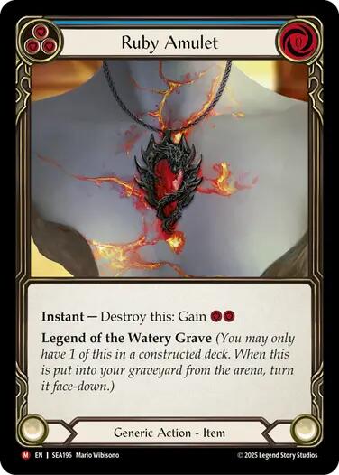 Ruby Amulet [SEA196] (High Seas) - Waypoint Games CA