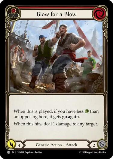 Blow for a Blow [SEA216] (High Seas) - Waypoint Games CA