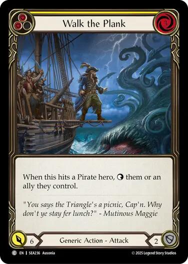 Walk the Plank (Yellow) [SEA236] (High Seas) - Waypoint Games CA
