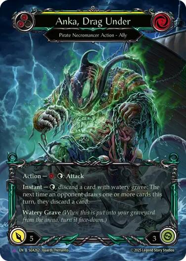 Anka, Drag Under [SEA262] (High Seas)  Cold Foil