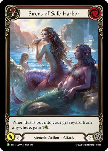 Sirens of Safe Harbor (Red) [GEM063] (GEM Pack 2)