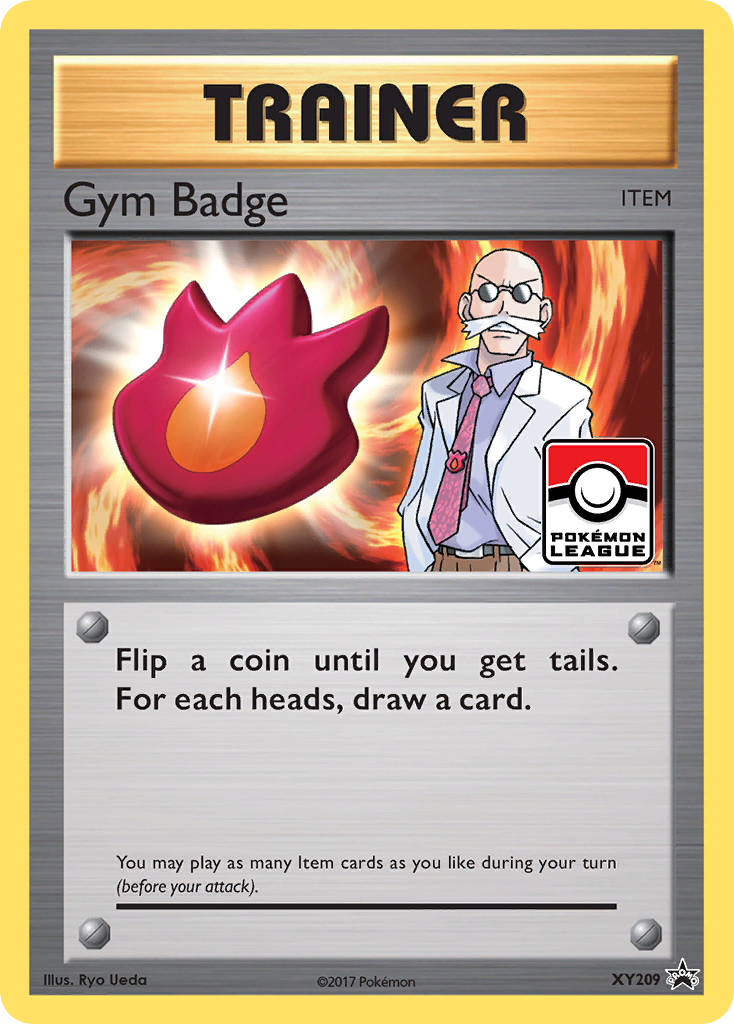 Gym Badge (XY209) (Blaine) [XY: Black Star Promos] - Waypoint Games CA