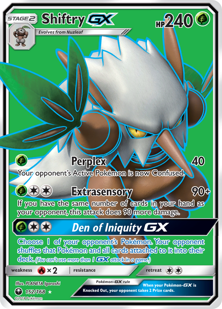 Shiftry GX (152/168) [Sun & Moon: Celestial Storm] - Waypoint Games CA