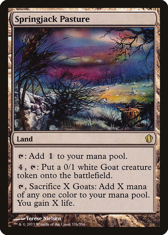 Springjack Pasture [Commander 2013] - Waypoint Games CA