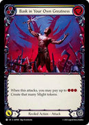 Bask in Your Own Greatness (Yellow) [SUP099] (Super Slam)  Rainbow Foil - Waypoint Games CA