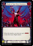 Bask in Your Own Greatness (Blue) [SUP100] (Super Slam)  Rainbow Foil - Waypoint Games CA