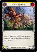 Flatten the Field (Yellow) [MPG077] (Mastery Pack Guardian)  Rainbow Foil