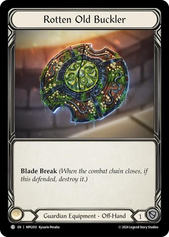 Rotten Old Buckler [MPG010] (Mastery Pack Guardian)