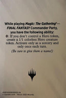 Blank Hero Token [FINAL FANTASY Tokens] - Waypoint Games CA