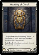 Hoarding of Denial [MPG009] (Mastery Pack Guardian)