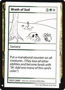 Wrath of Sod [Mystery Booster Playtest Cards] - Waypoint Games CA