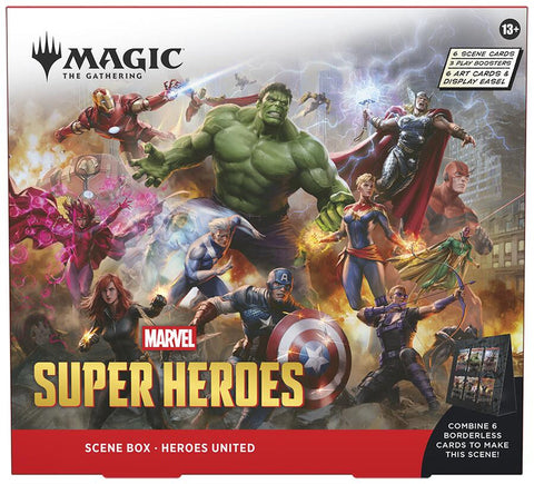 Marvel Super Heroes Scene Box - Heroes United