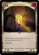 Remembrance (Yellow) (Gold) [ANQ026] (Compendium of Rathe - Antiquity Pack) - Waypoint Games CA