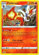 Cinderace (034/202) (Cosmos Holo) [Sword & Shield: Base Set] - Waypoint Games CA
