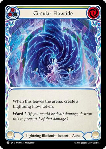 Circular Flowtide [OMN033] (Omens of the Third Age)  Cold Foil