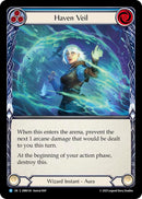 Haven Veil (Blue) [OMN139] (Omens of the Third Age)  Rainbow Foil