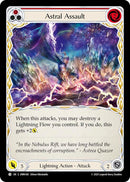 Astral Assault (Red) [OMN160] (Omens of the Third Age)  Rainbow Foil