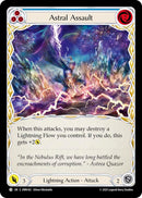 Astral Assault (Blue) [OMN162] (Omens of the Third Age)  Rainbow Foil