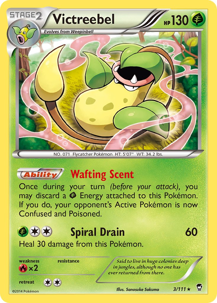 Victreebel (3/111) (Theme Deck Exclusive) [XY: Furious Fists] - Waypoint Games CA
