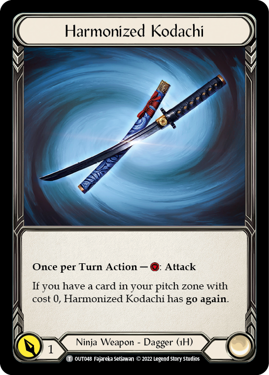 Harmonized Kodachi [OUT048] (Outsiders) - Waypoint Games CA