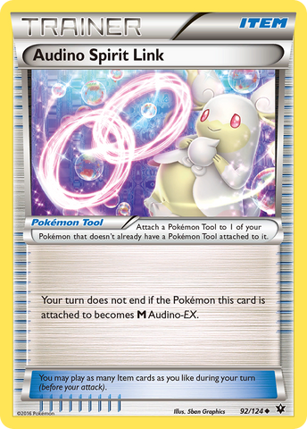 Audino Spirit Link (92/124) [XY: Fates Collide] - Waypoint Games CA